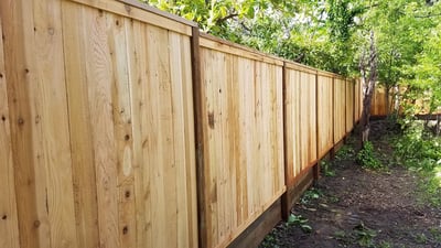 Wooden Picture Frame Kick Board Fence