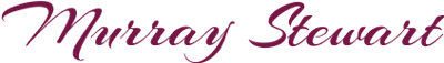 Murray Stewart's signature