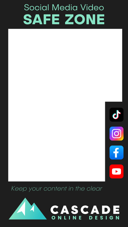Safe Zone Reference Guide for Social Media Video Editing