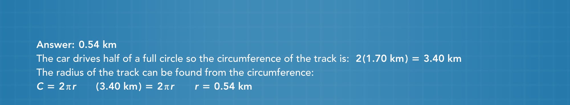 Circular motion practice problem answer 15