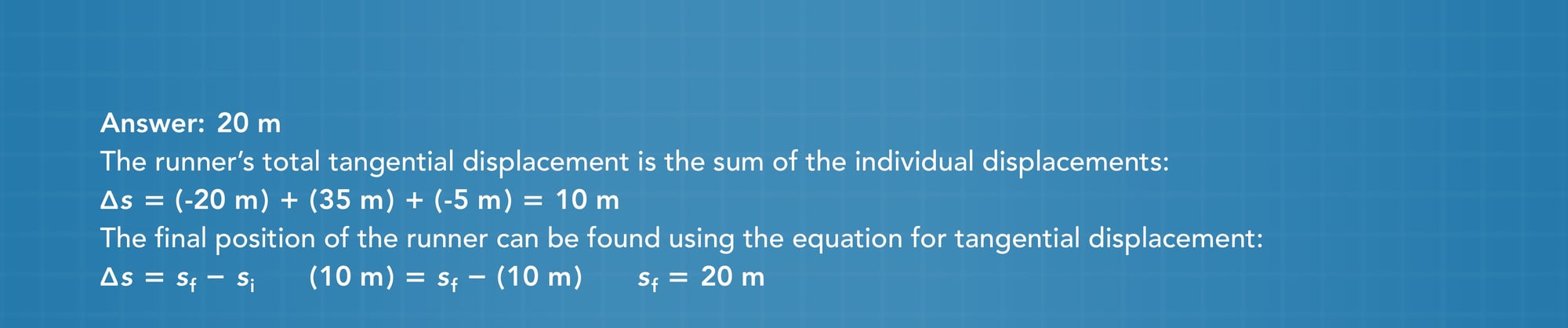 Circular motion practice problem answer 16