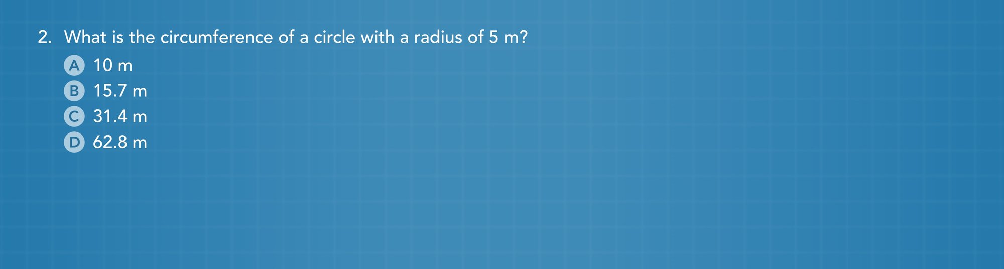 Circular motion practice problem 2