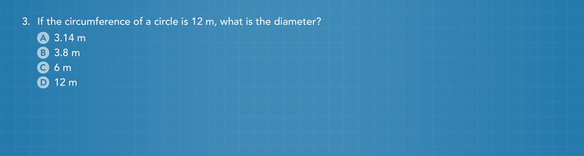 Circular motion practice problem 3