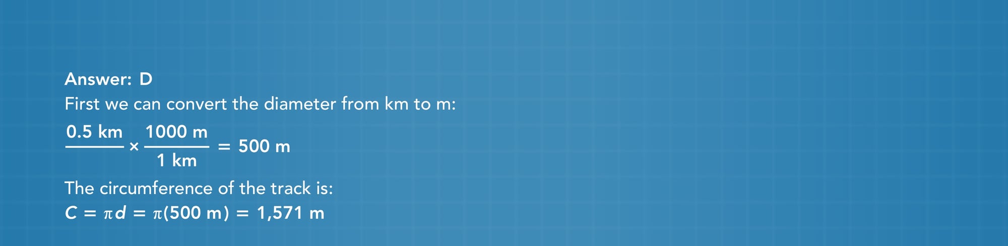 Circular motion practice problem answer 6
