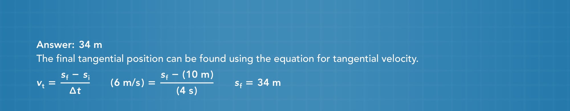 Circular motion practice problem answer 27