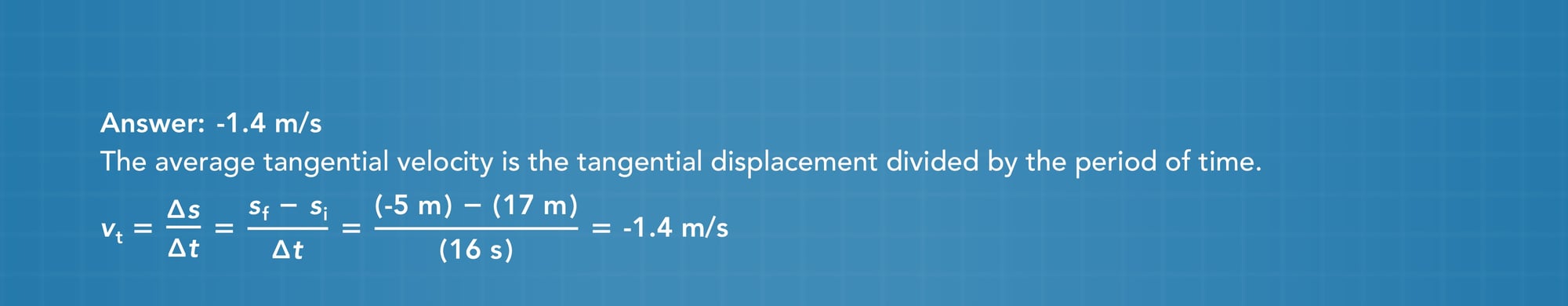 Circular motion practice problem answer 23