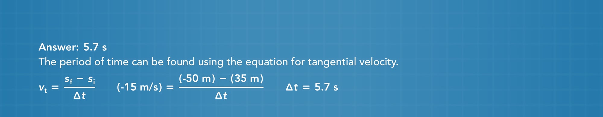 Circular motion practice problem answer 25