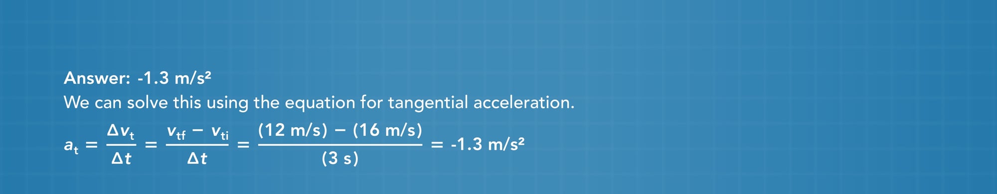 Circular motion practice problem answer 33