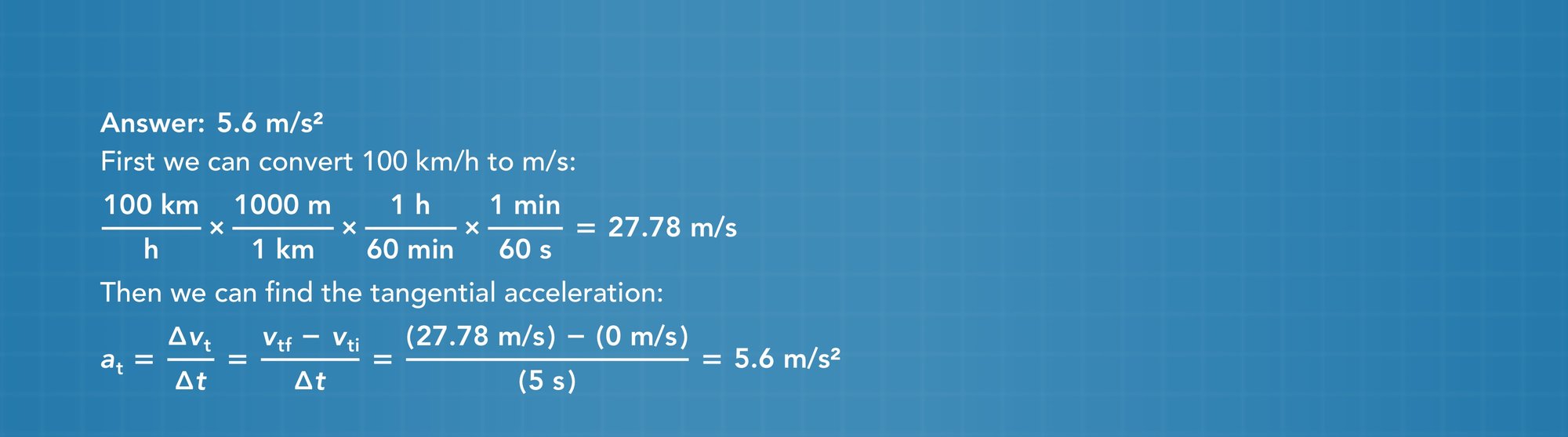 Circular motion practice problem answer 34