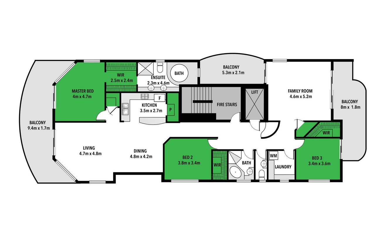 3 Bedroom Ocean View - Sunset Sails