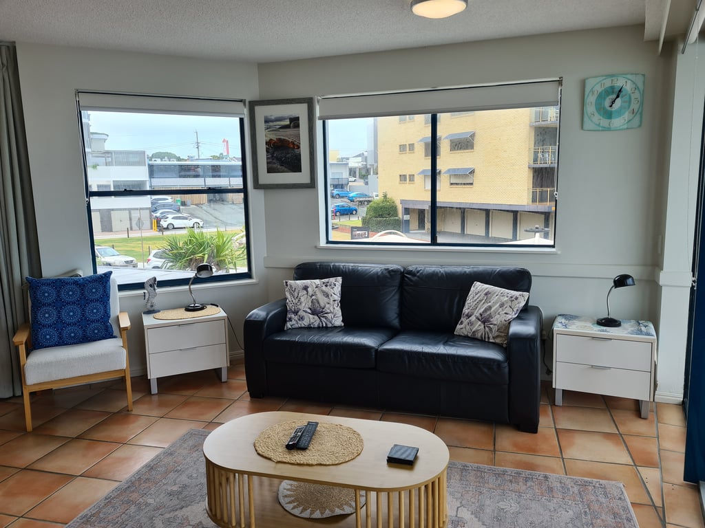 Sweeping ocean, beach & boardwalk views, extended balcony outlook, One bedroom Ocean View Apartment
