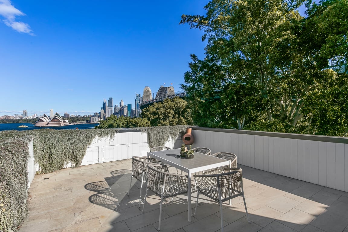 FITZ3 - Kirribilli Harbour Haven | 3-Bed Duplex With Opera House Views & Entertainer’s Terrace