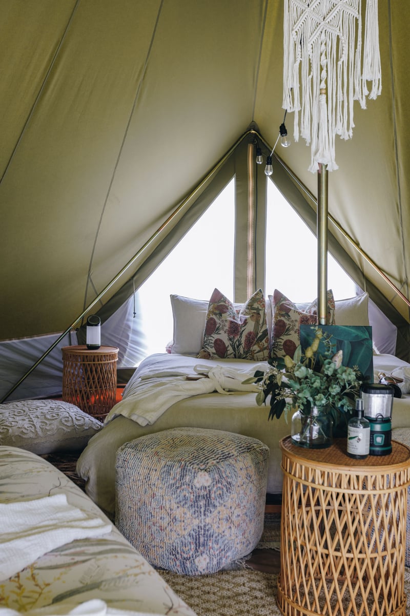 Glamping Bell Tent Experience!