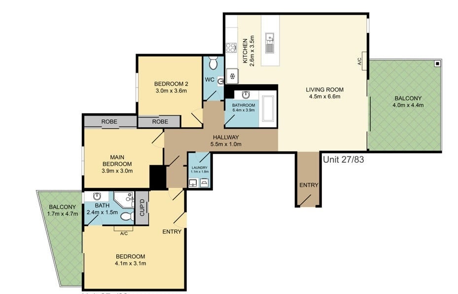 3 Bedroom