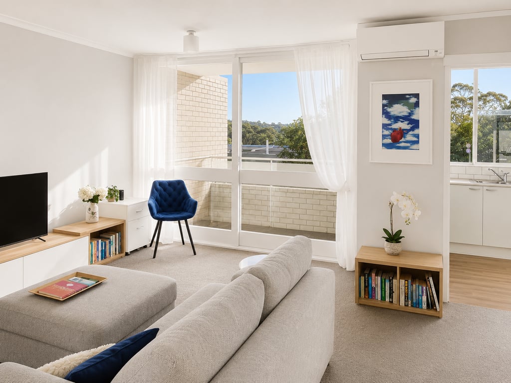 NB102 - Cremorne Comfort | Leafy 2-Bed With Harbour Glimpses