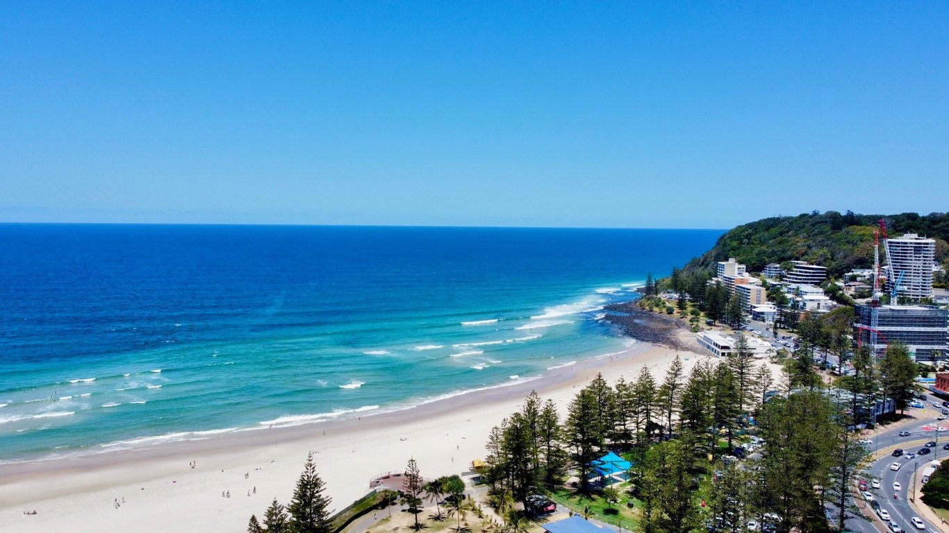 Iconic Burleigh Heads Beach