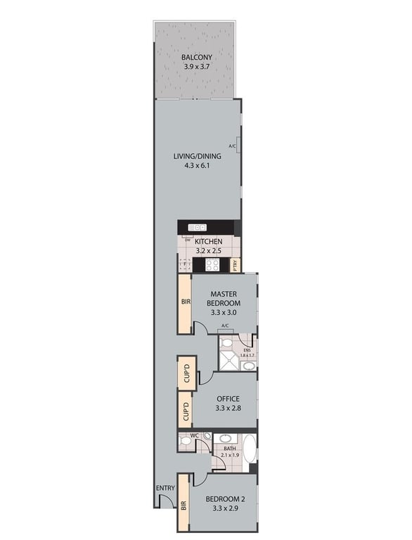 3 Bedroom Ocean View