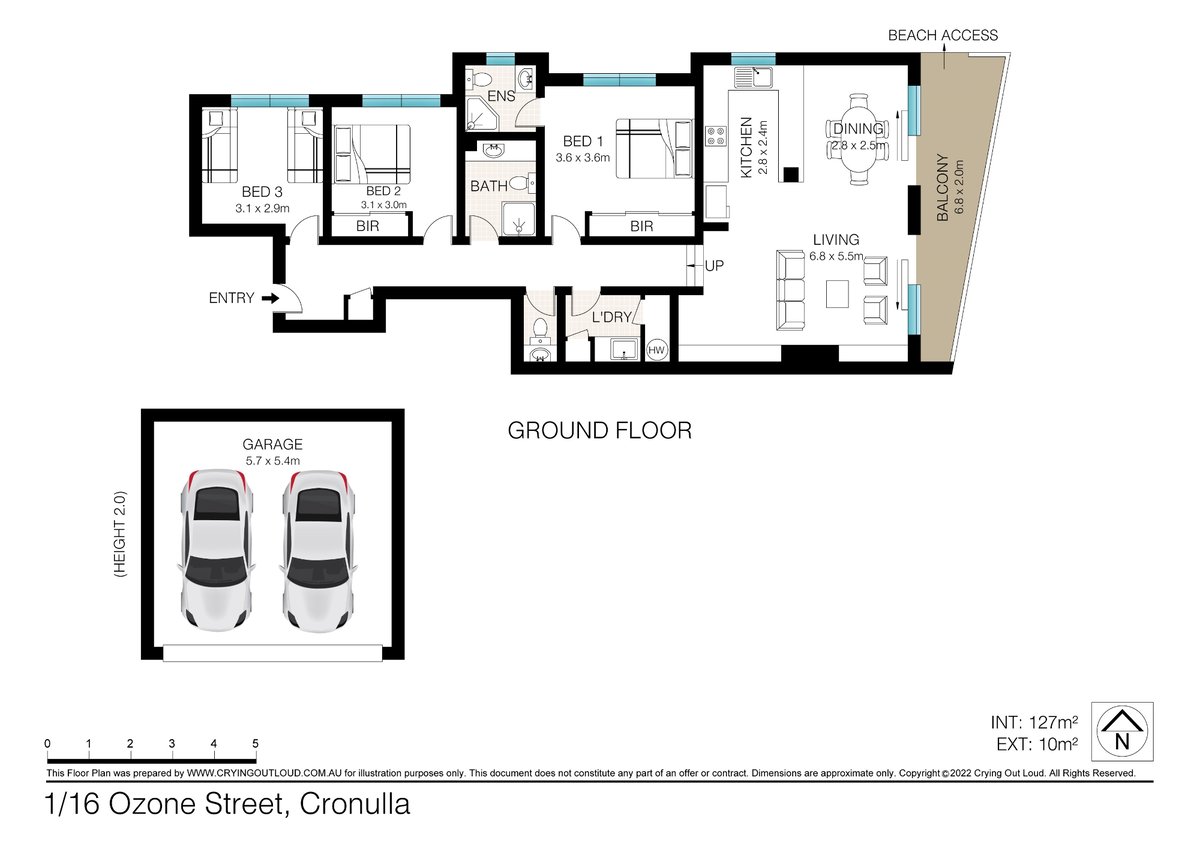 1/16 Ozone St Cronulla 