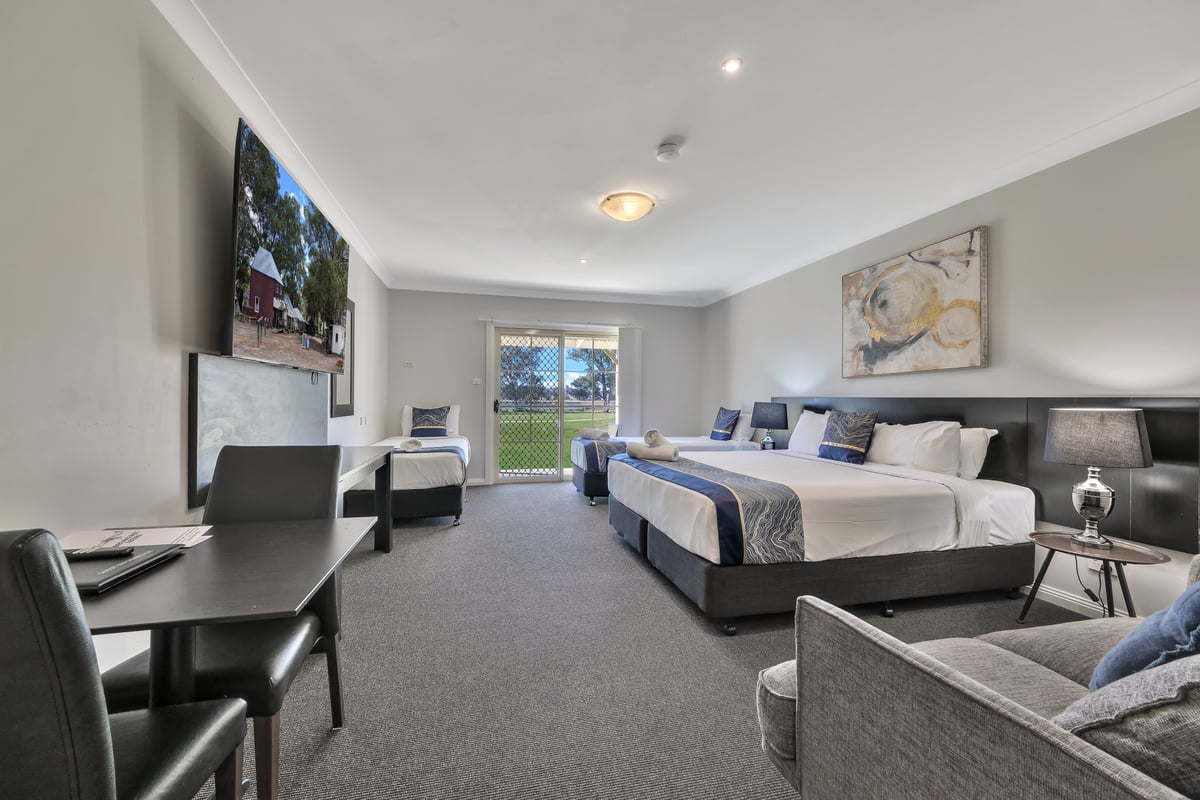 Family - Queen & Two King Singles.