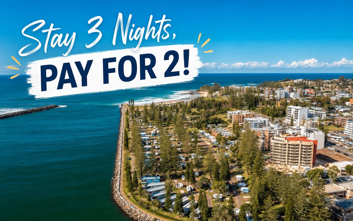 August Special – Stay 3 Nights, Pay for 2!