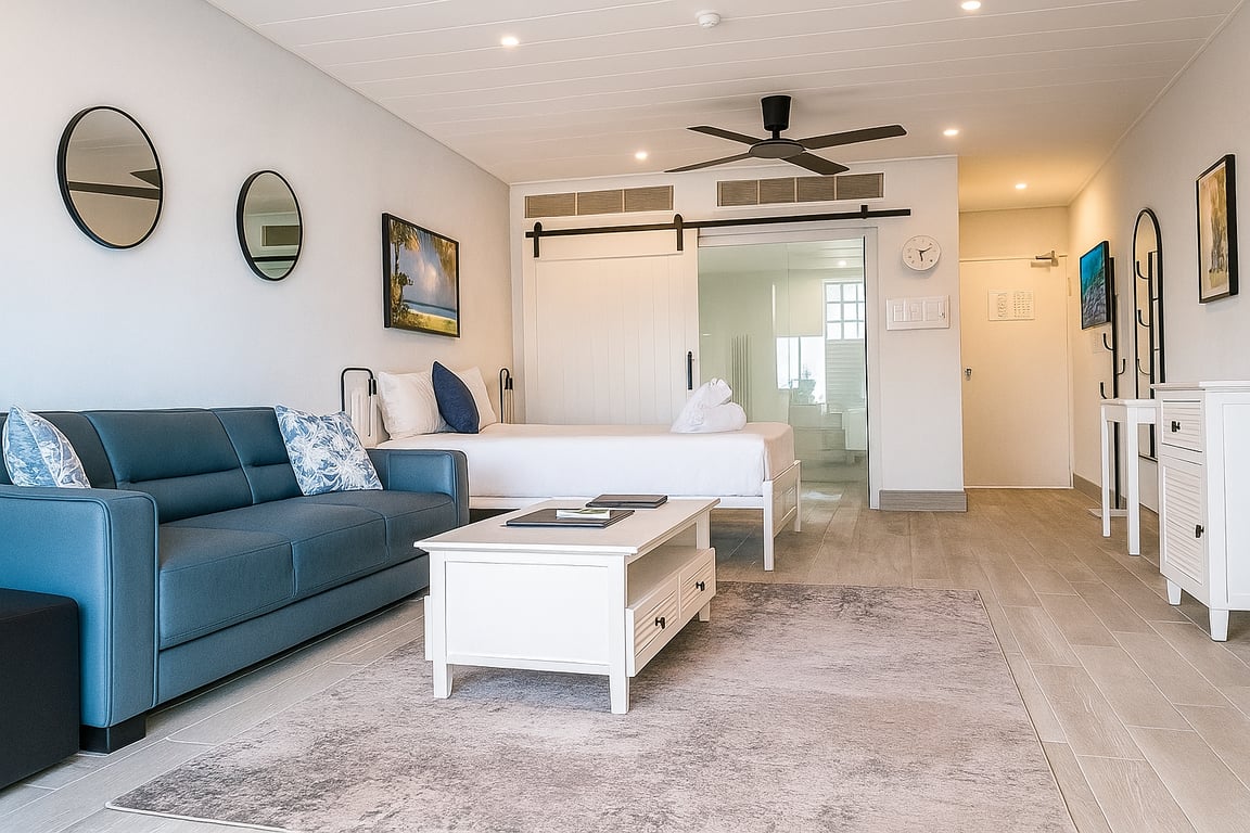 Club Studio Apartment with Macrossan St Views
