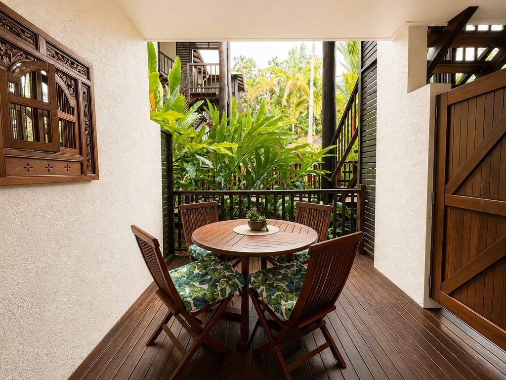 Deluxe King Garden View Apartment 