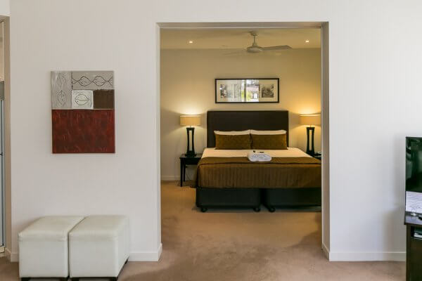 Two-Bedroom Apartment with King and Double Bed