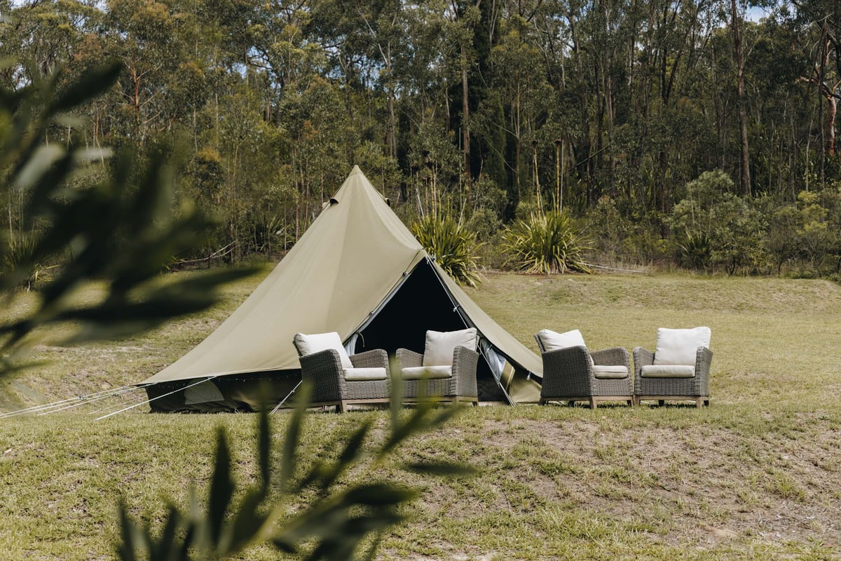 Glamping Bell Tent Experience!
