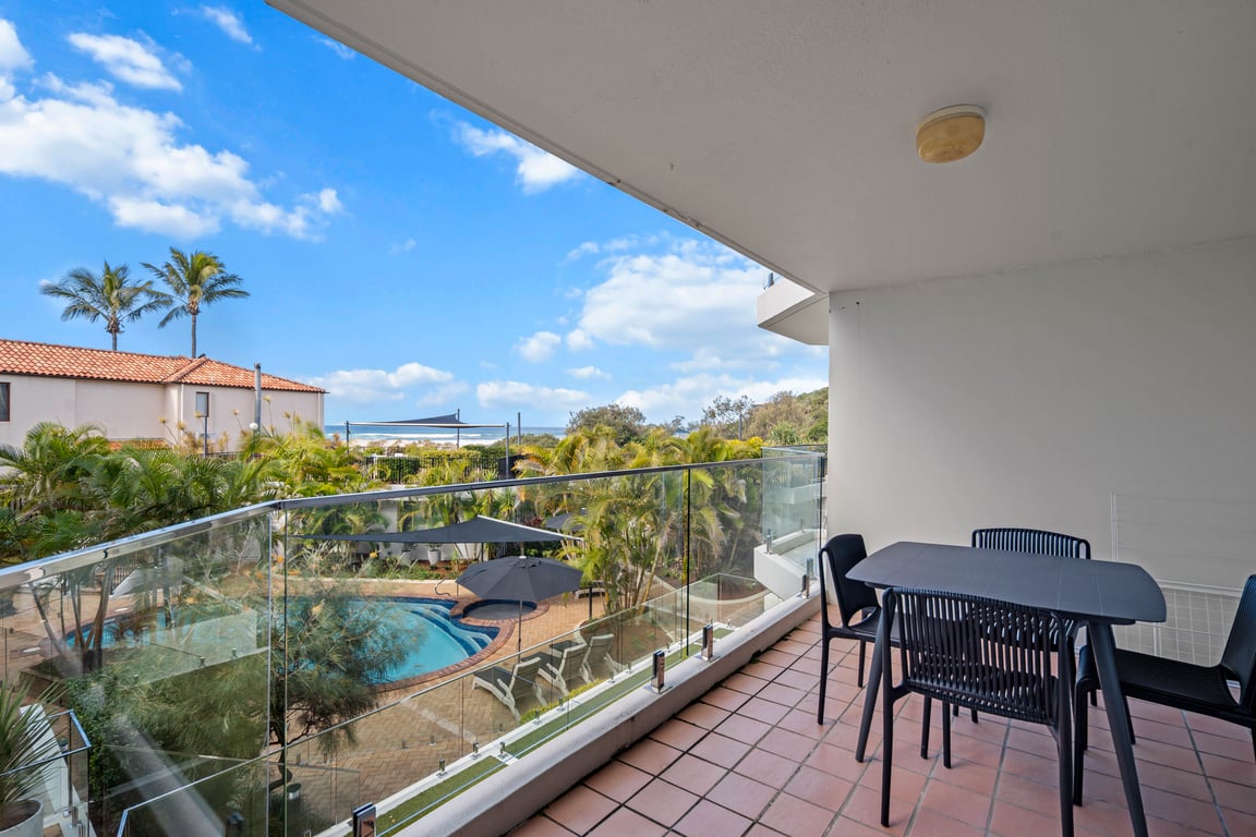 2 Bedroom Pool and Ocean Views 14 with A/C