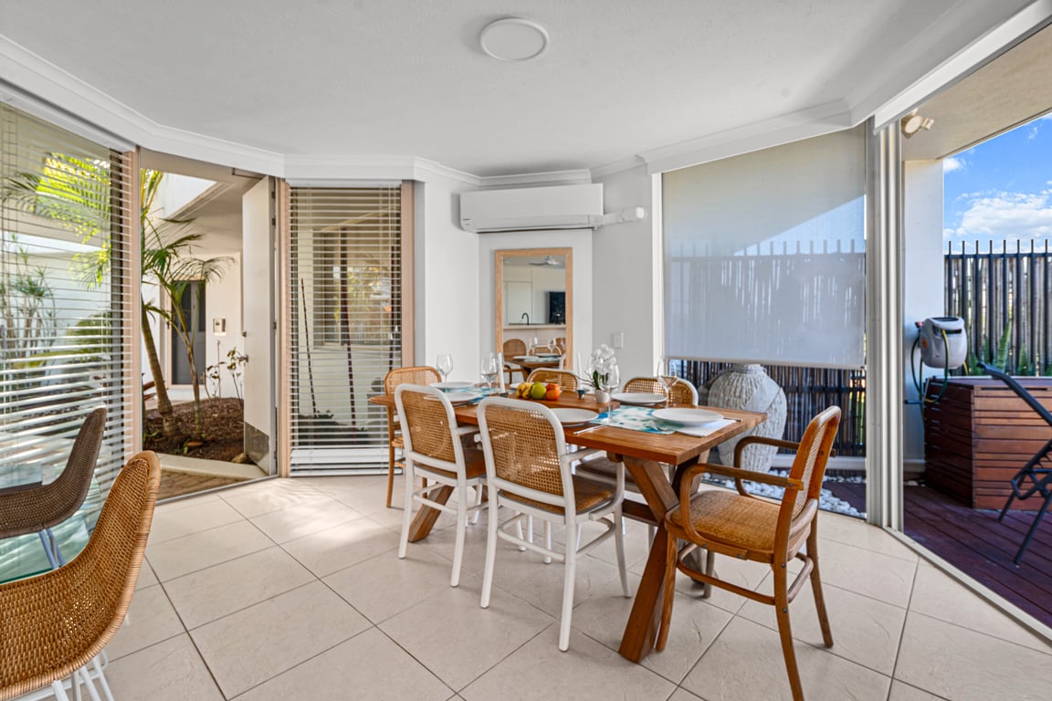 3 Bedroom Private Ground Floor Beachfront Villa 2 with A/C 