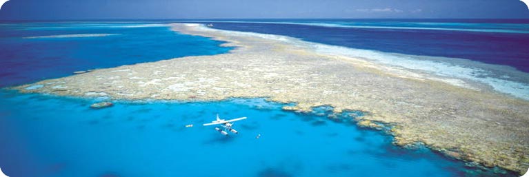 Great Barrier Reef + Whitehaven Beach, Hill inlet and snorkeling + Scenic flight over heart Reef and islands