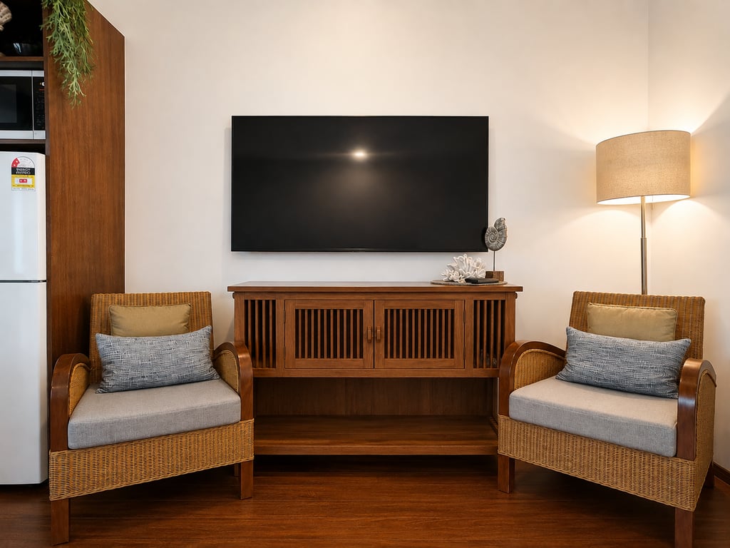 Deluxe King Garden View Apartment 