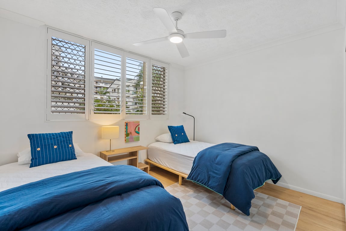 3 Bedroom Apartment - (2 Queen/2 single)