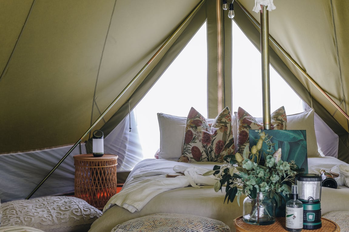 Glamping Bell Tent Experience!