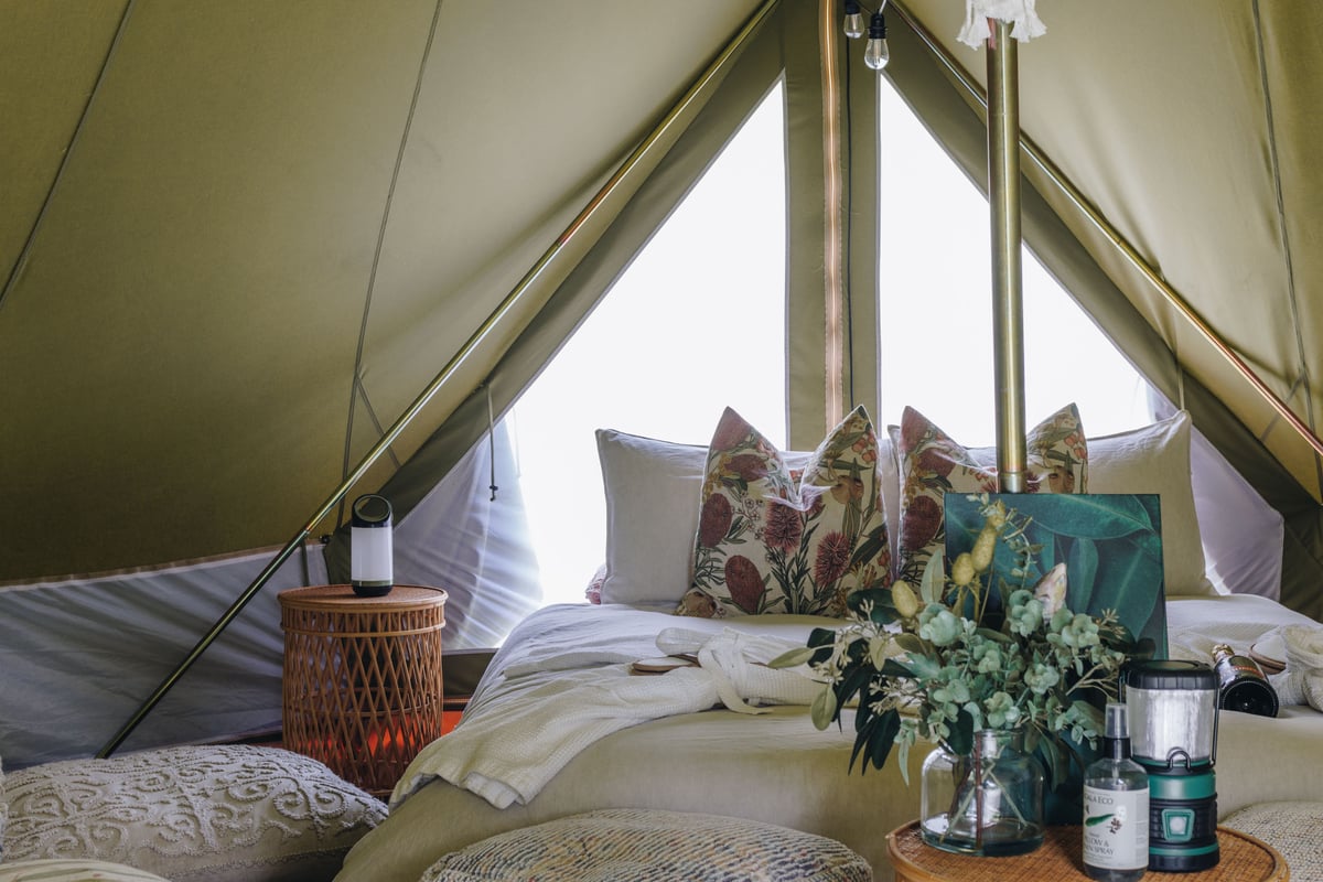 Glamping Bell Tent Experience!