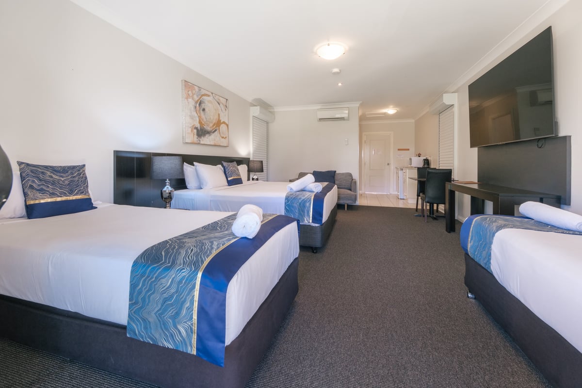 Family - Queen & Two King Singles.