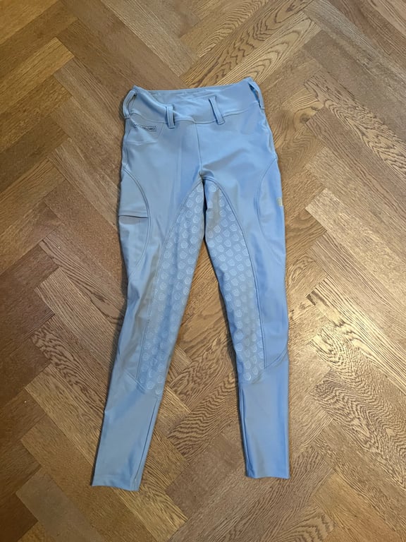 Ljusgrå ridbyxor - bild 1