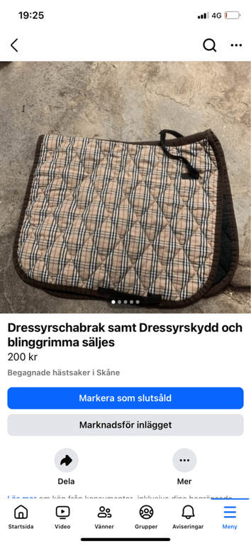 Beige schabrak