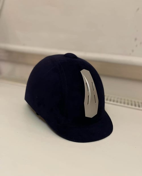 Mörkblå crw hjälm