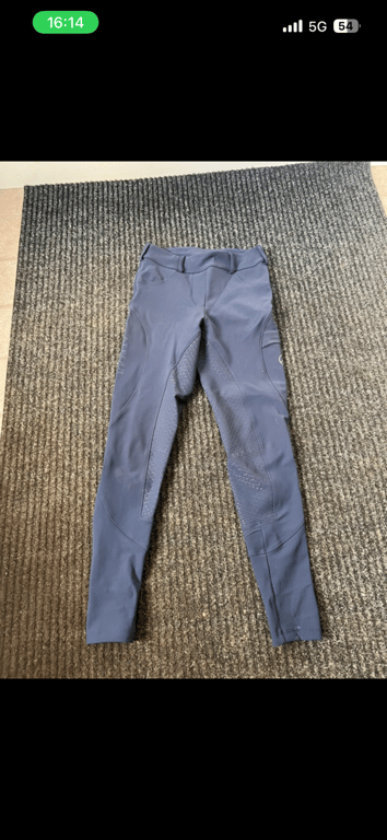 Blå ridbyxor från ALEQUI  - bild 1