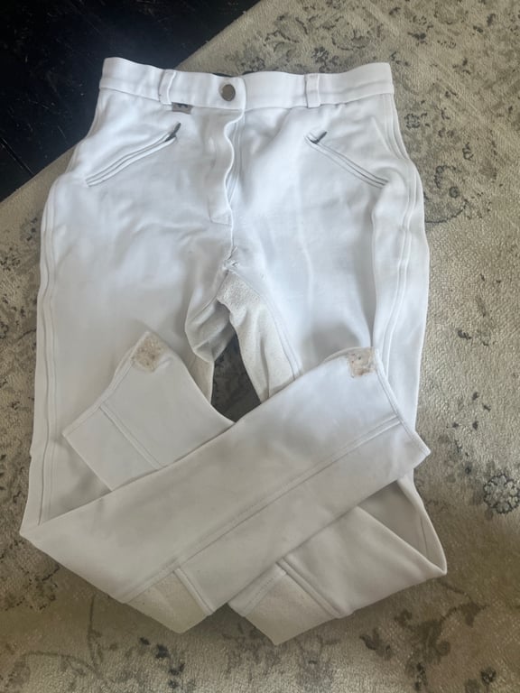 Vita ridbyxor från copperfield