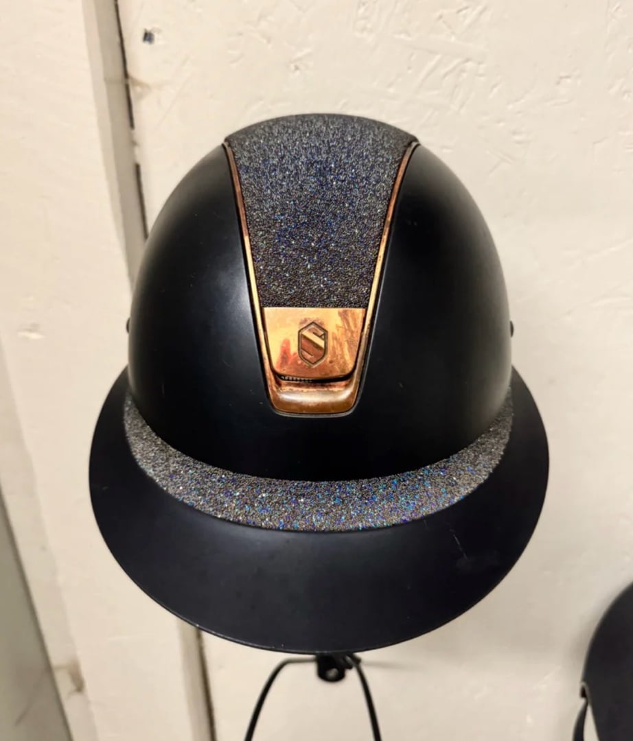 Blå hjälm från Samshield