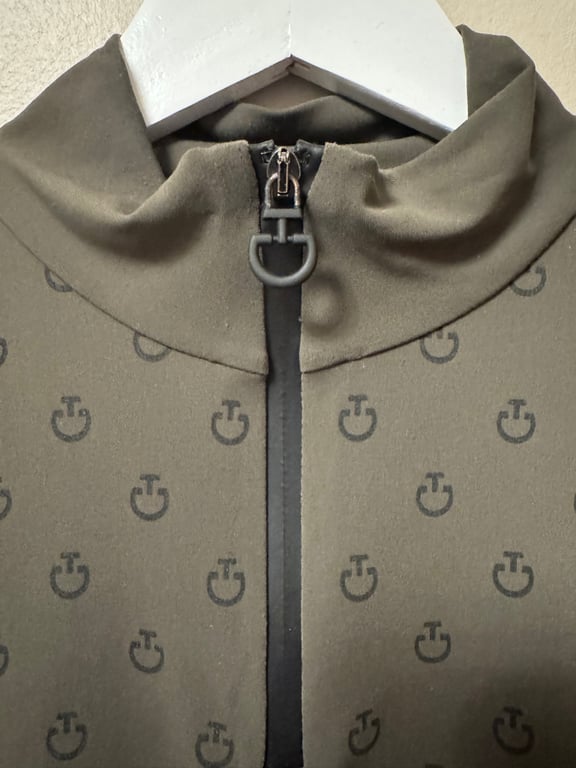 Mörkgrön sporttröja från Cavallerina Toscana - bild 2