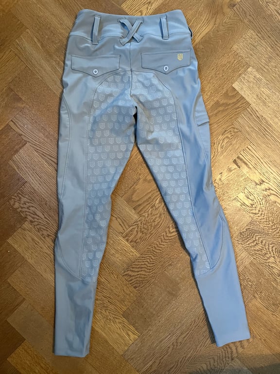 Ljusgrå ridbyxor - bild 2
