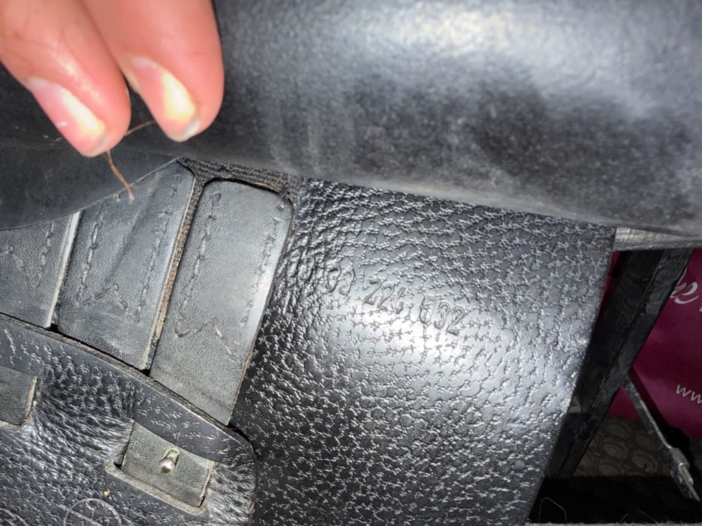 Svart hoppsadel - bild 3