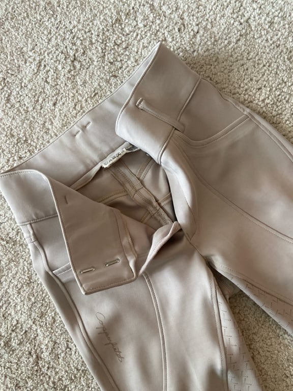 Beige ridbyxor  - bild 2