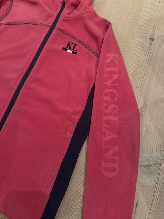 Rosa fleecejacka från Kingsland - bild 2