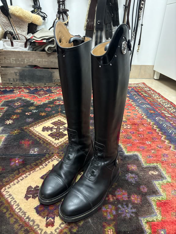 Svarta Junior ridstövlar från Romitelli - bild 3