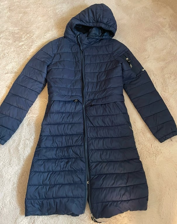 Mörkblå vinterjacka