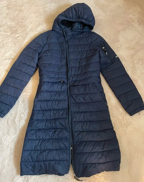 Mörkblå vinterjacka